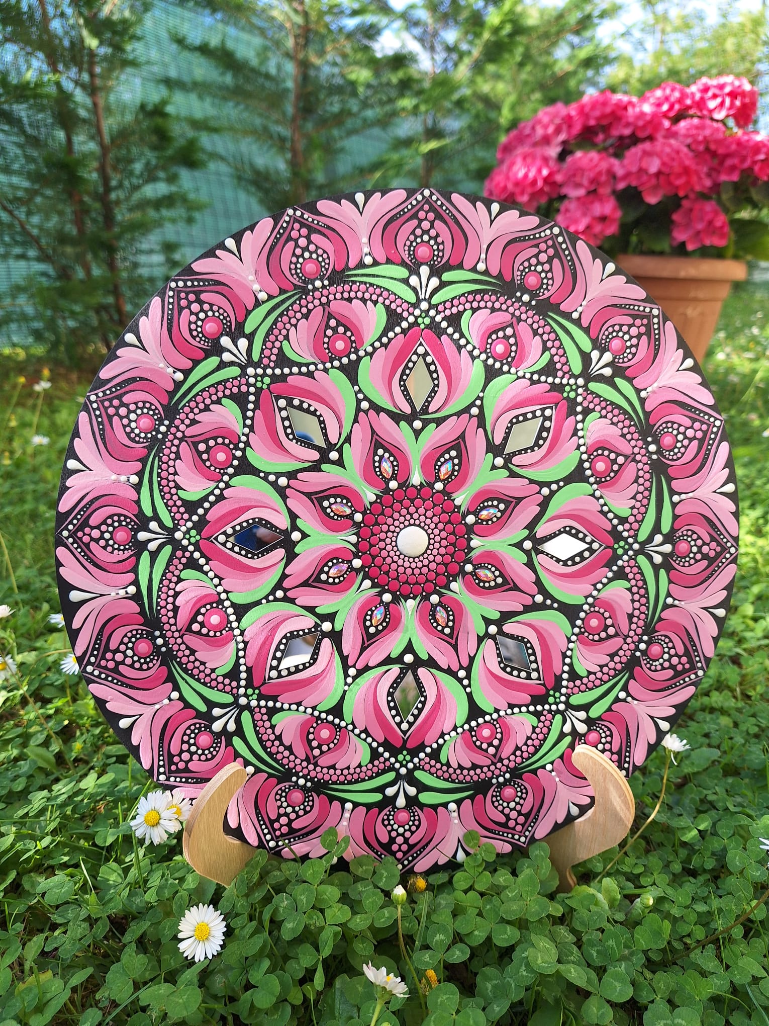 Mandala Rosa Energizzante